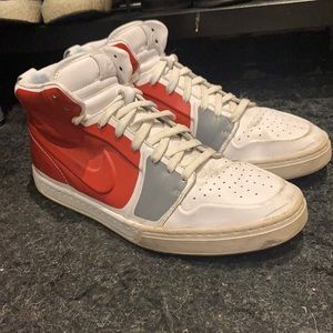 NIKE AIR ROYAL MID VT WHITE -VARSITY RED-STEALTH